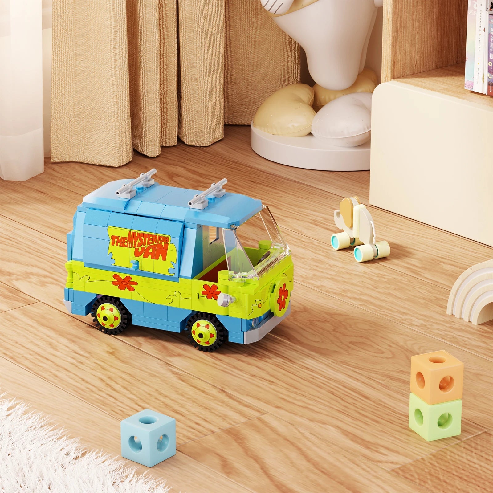 320PCS Scooed Doo Mystery Machine Building Blocks Kit - Kids Toys - silverfoxgoods